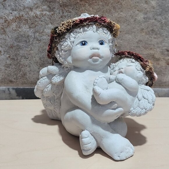 Vintage Dreamsicles Hushaby Baby DC303 Cherub Angel Mexico Kristin 1995 - Picture 1 of 10